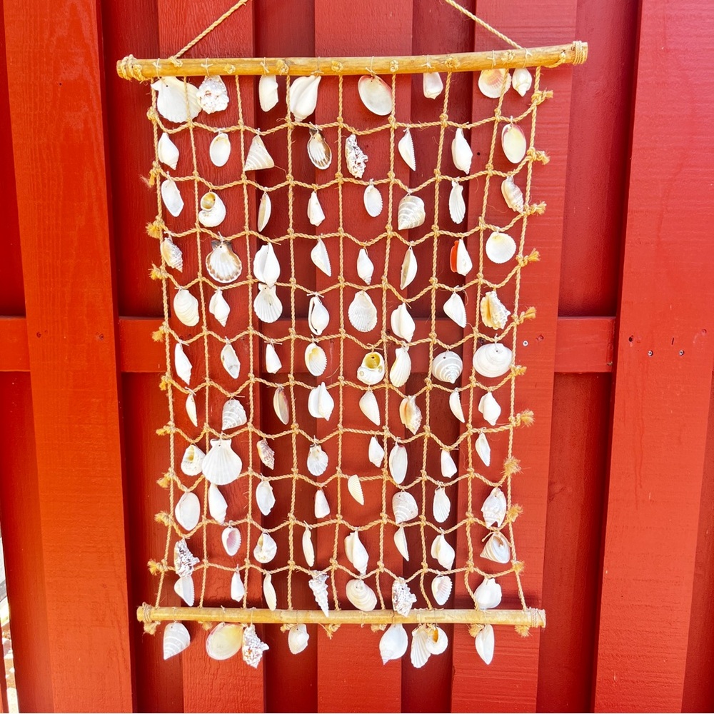 Woven Seashell Tapestry